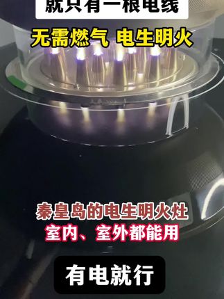一根电线就可以 #电焰灶 #秦皇岛电焰灶 #葫芦岛电焰灶