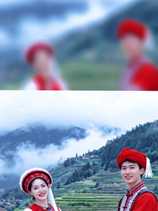 #梯田美景 #留念