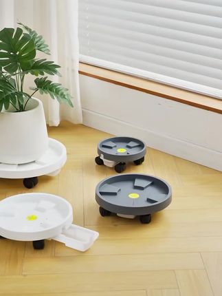 钢化移动花盆托盘带轮子加厚底座接水托盘盆栽绿植耐用花盆底托盘#钢化移动花盆#托盘带轮花盆#加厚底座花盆#耐用花盆#钢化花盆