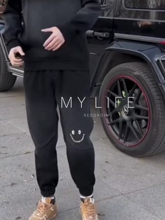 #离穿搭显贵只差一顶帽子 #男士大码#套装男#帅气百搭