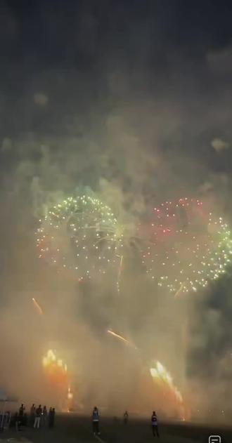 泸州左岸音乐节烟花秀🎶