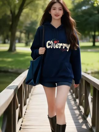#潮流时尚穿搭 #春秋穿搭 #连帽卫衣#休闲百搭卫衣#