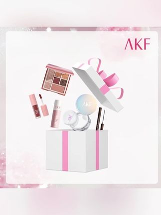 AKF散粉睫毛膏液笔眉笔胶笔唇釉唇泥卸妆湿巾捡漏#akf散粉#盲盒#定妆散粉#散粉#黄子韬推荐
