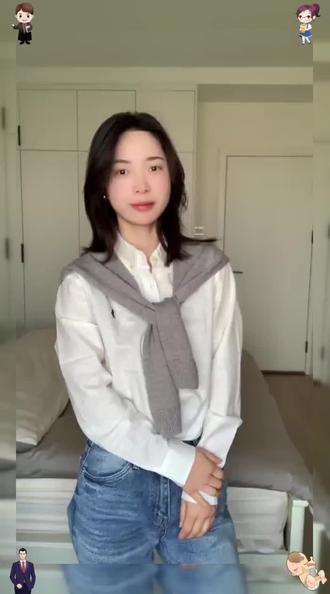 品质超好的一款小马标衬衣唯有极简穿搭百看不厌#衬衣穿搭#亚麻衬衫女装#小马标衬衫#极简穿搭