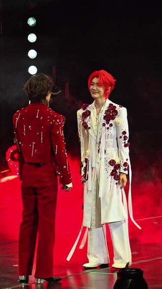 2.28《红玫瑰白玫瑰》,很爱的一首歌,太配了!!!#云熠99 #云旗郝熠然 #云熠星河 #云旗 #郝熠然