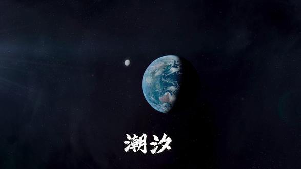月球的引力作用于地球的海洋,从而形成潮汐。#动物世界