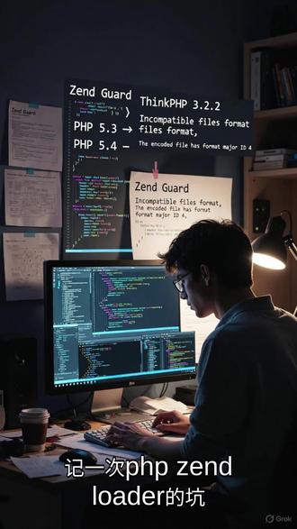 被ZendGuard坑惨了!AI给的答案全错,真正原因是这个 一个晚上被ZendGuard坑惨了!AI给的答案全错,真正原因竟然这么简单…
最近帮客户部署一个加密过的商业源码,本以为按说明用PHP5.4能搞定,结果死活报错:“Incompatible files format… expects 7”
我问了三个AI,全都一个答案:要用ZendGuardLoader7。
结果折腾到晚上11点多,还是跑不起来!
最后请教专业运维大佬才知道——问题根本不是loader版本,而是PHP版本本身!
他说一句话我瞬间醒了:
👉 “降到PHP5.3再试试。”
结果…真·一次成功!
所以遇到 ThinkPHP3.2.2 + ZendGuard 加密的老项目,不要盲信AI,直接上PHP5.3,省下你一个晚上的折磨。
#程序员 #php #ai编程 #二次开发 #vlog十亿流量扶持计划