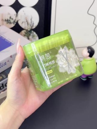 【竹棒耳勺棉签】双头多用途棉棒清洁耳鼻一次性掏耳朵竹杆螺旋头