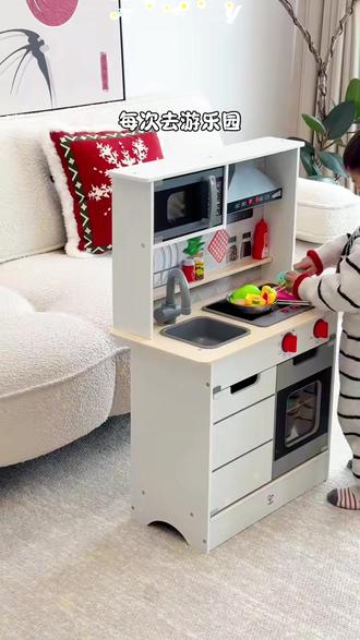 Hape声光厨房玩具3岁+益智礼物E3213 #Hape厨房玩具 #儿童益智玩具 #声光多功能玩具 #三岁儿童礼物 #仿真过家家玩具