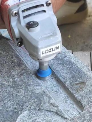 1 寸金刚石平磨头解决大问题!花岗岩石材难打磨、花盆清底难,用它全搞定。#石材加工 #手艺人 #石材人 #五金工具 #施工现场实拍