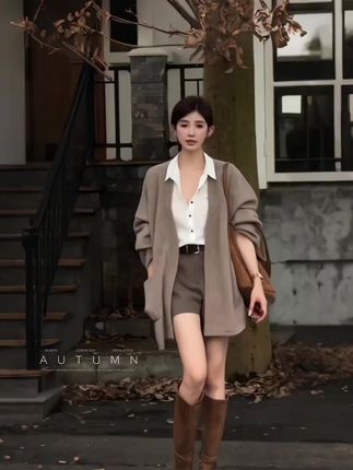 #早秋穿搭三分钟出门不是梦 #早秋不费力显贵穿搭#早秋穿搭公式来了 #梨形身材穿搭大赏#琥珀系才是松弛感天花板