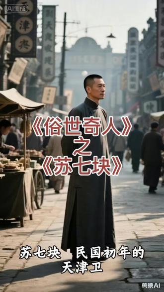 《俗世奇人》之《苏七块》
#五年级推荐书目#俗世奇人#冯骥才