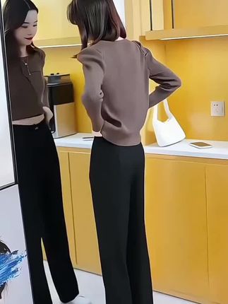 #西装裤 #阔腿裤 #遮肉显瘦#超便宜超划算#好物推荐