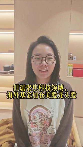 但斌聚焦科技领域,海外基金加仓美股龙头股 #经济 #财经 #股票 #金融 #泛财经