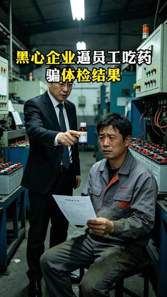 黑心企业逼员工吃药骗体检结果,拿员工生命健康当儿戏,良知泯灭必遭报!#职业病#铅中毒#不吃排铅药不让上班#广西河池蓄电池企业#老焦防工伤