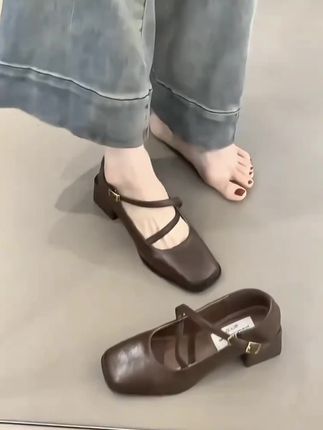 #玛丽珍小皮鞋#女鞋#好穿又好搭#好穿不累脚#新款女鞋