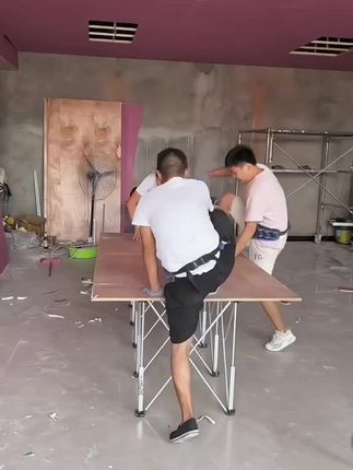 蜘蛛腿工作台#木工装修#方便实用