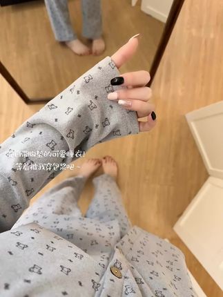 自带胸垫的可爱睡衣~#睡衣家居服 #睡衣控 #温柔风穿搭 #睡衣女