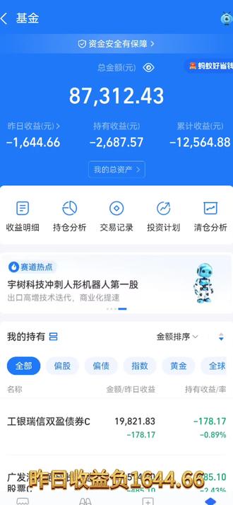 豆包 10W基金实盘-第六天 #豆包 #ai #基金