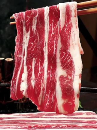 澳洲原切肥牛片 谷饲安格斯牛肉卷 火锅烧烤食材 烤肉片日式肥牛#烤肉 #肥牛 #牛肉卷 #火锅食材 #牛肉