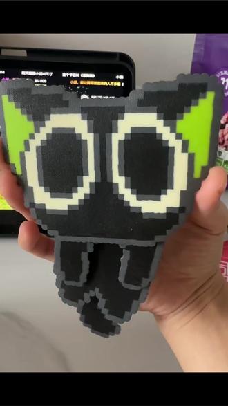 #罗小黑 #拼豆 哇 这太可爱了吧