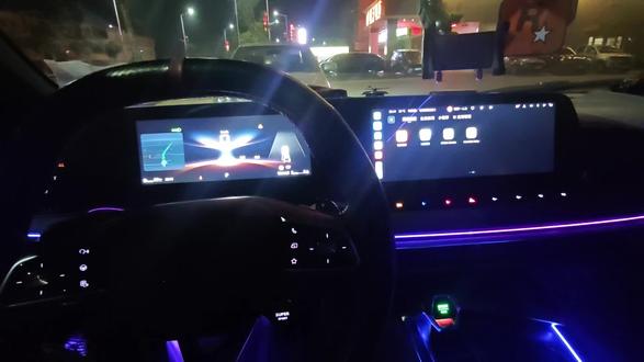 新系统更新功能?实测好像也就那样#名爵7 #车机系统升级