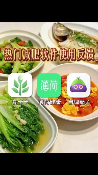 决赛圈了,深度测评下热门减肥软件 #减肥app #减脂经验 #测评 #薄荷健康 #食卡卡