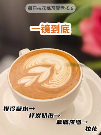 一镜到底,玩具机拉花详细教程! #咖啡拉花 #奶泡打发 #萃取咖啡 #德龙咖啡机 #自学拉花