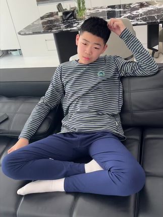 软绵绵,糯唧唧的儿童纯棉秋衣秋裤,快给怕冷的孩子准备起来吧 #秋衣秋裤 #纯棉睡衣 #莱卡棉 #儿童睡衣
