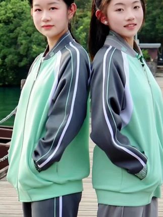 江西赣州市统一校服春秋套装春夏四件套专拍选项教育局指定面料新