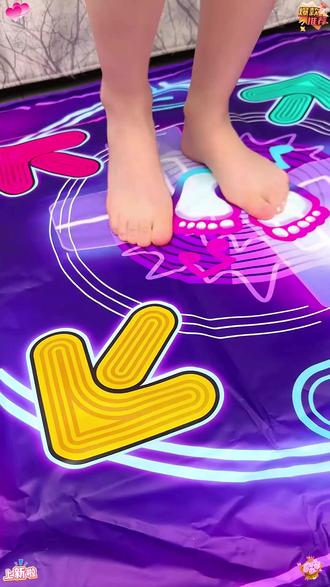 发光音乐跳舞毯蓝牙连接室内运动一体家用跳舞机儿童玩具圣诞礼物 #运动 #居家运动 #儿童运动