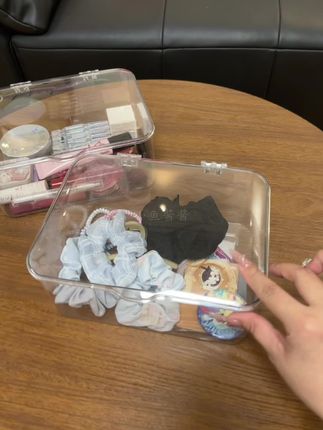 有便宜不赚是sha子呀!这么便宜居然到手两个亚克力收纳盒,必须安排#收纳盒#亚克力盒子#好物推荐🔥