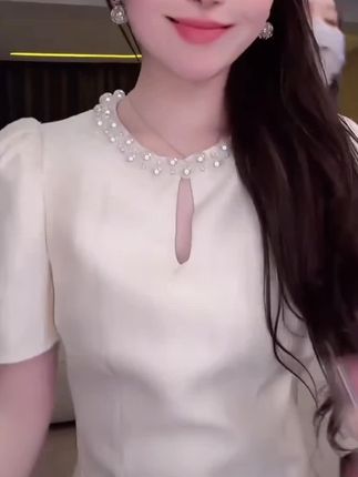 #连衣裙时尚穿搭 #女神 #夏季穿搭 #夏季穿搭 #清纯女神