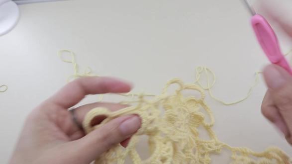 夜澜镂空上衣编织视频教程【第二集】