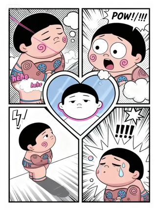 漫画版的可爱捏,你知道原型是啥吗?#抱枕 #文创 #胡服佣#文物#奇奇怪怪