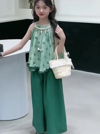 #女童穿搭 #女童套装 #气质穿搭