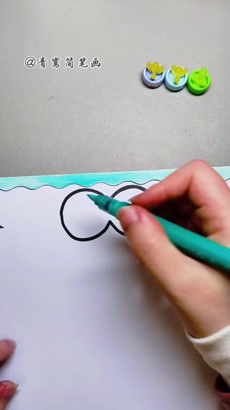 清明节创意手抄报简笔画。#清明节手抄报#简笔画#创意简笔画#跟着抖音学画画@DOU+小助手