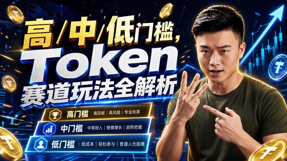高 中 低门槛,Token 赛道玩法全解 #词元#词元经济#ai创业#token#token经济