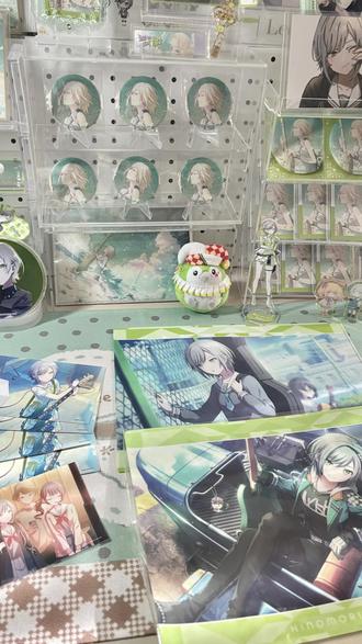 蓝蓝的很安心|雨伞相卡机车文件夹☔️|7y.ubx #世界计划#pjsk#日野森志步#谷子开箱