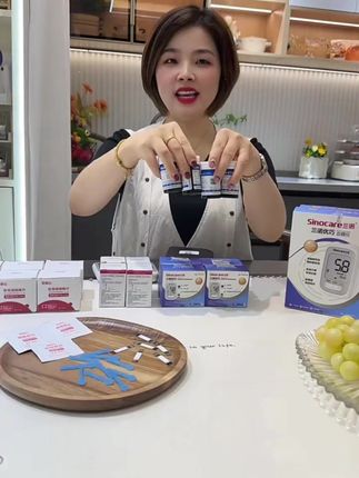 三诺优巧血糖仪新品上市大活动!它是三诺优佳升级款,都是大屏幕大字体,三色提示,测得更准确,几十块带走一整套。可以测量100次,需要血糖仪的糖友闭眼入!#血糖仪 #测血糖 #三诺 #指尖血糖仪 #血糖监测 -24