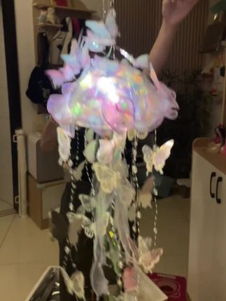 #创作灵感#水母 #灯笼 #手工diy #中秋节灯笼