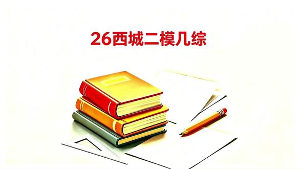 26西城二模几综#数学几何思路 #初中数学 #中考数学 #北京中考数学