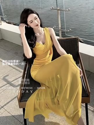 #高级感穿搭 #法式连衣裙 #度假穿搭 #出游穿搭 #气质仙女裙穿搭