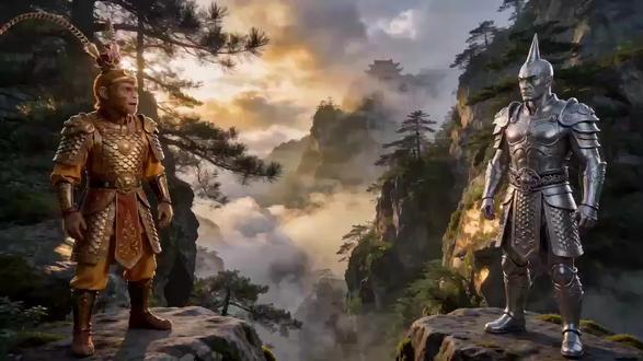 可怜的金角大王 看到最后 #西游记续集 #ai搞笑视频