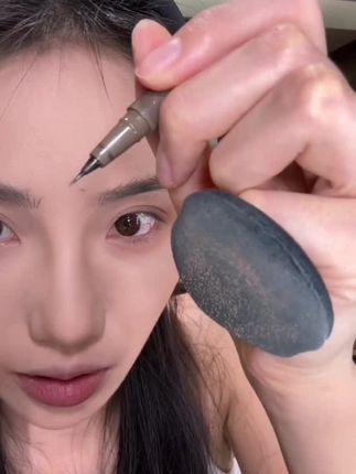 茗希芝黑色眼线笔极细不易晕染下睫毛纤长彩色眼线液#眼线液笔#眼线笔#眼线笔推荐#眼线液笔种草#不晕染眼线笔