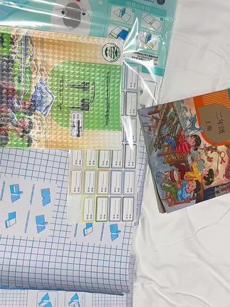 拉萨发货西藏包邮自粘书皮大中小学生书套透明防水耐用书衣封面