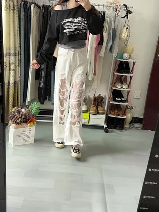 #辣妹穿搭 #显高显瘦显腿长 #高级感穿搭 #牛仔裤穿搭 #拽姐穿搭