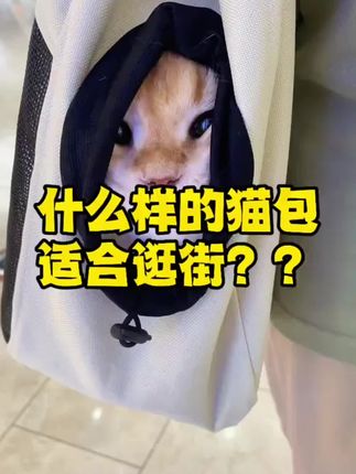 #萌宠好物 #猫咪逛街 #国庆外出 #猫包