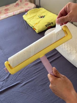 戈佳乐大号滚筒粘毛器,斜撕设计强力吸毛超好用! #床上衣服吸毛 #粘毛神器 #衣物除毛 #大号滚筒吸毛 #强力吸毛神器