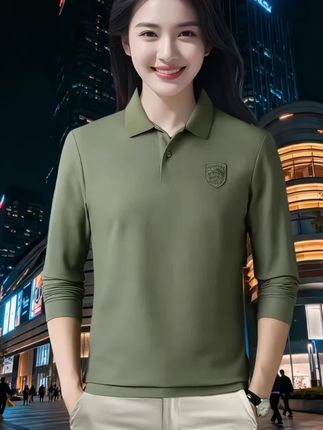 #品质男装 #长袖t恤 #polo衫#春秋新款 #百搭上衣 @DOU+上热门